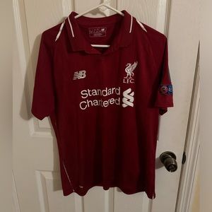 New Balance Liverpool FC Soccer Jersey 18/19